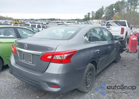 2017 Nissan Sentra Sv from USA, damaged, VIN 3N1AB7AP5HY277380